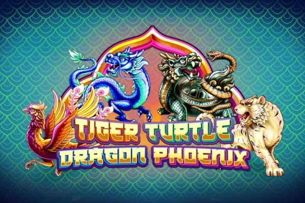 17507 tiger turtle dragon phoenix